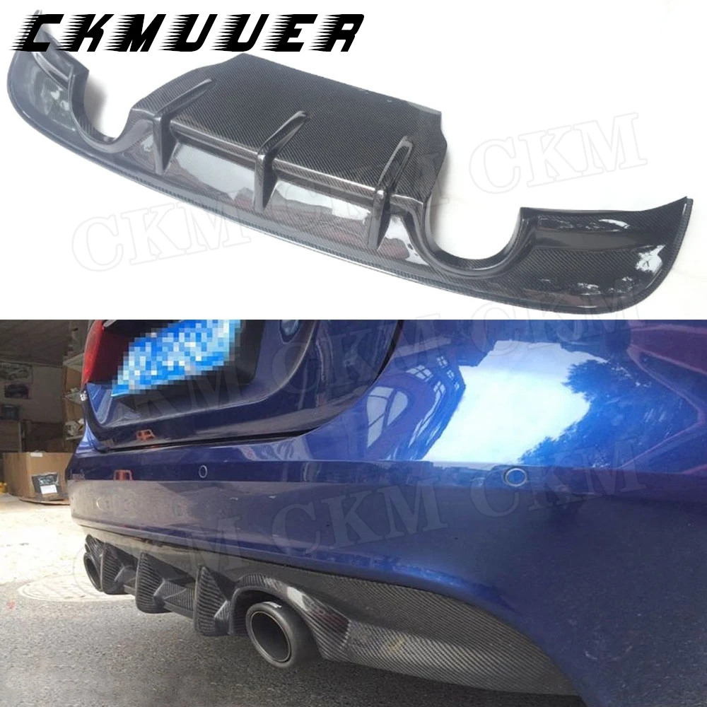 

Carbon Fiber Racing Rear Bumper Lip Diffuser For Jaguar XE Sedan 4-Door 2015 2016 2017 Car Apron Guard Plate Body Kits