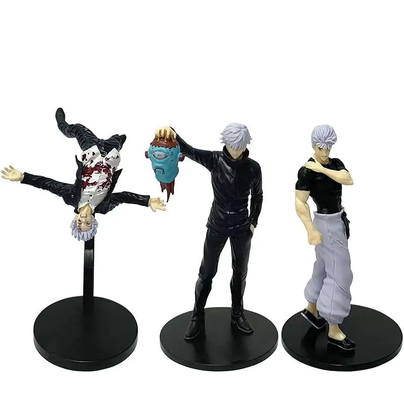 Figura de Anime Jujutsu Kaisen de 19CM, temporada 2, Satoru Gojo, despertar, modelo volador, muñeca de juguete, colección de regalo, figura de acción de PVC