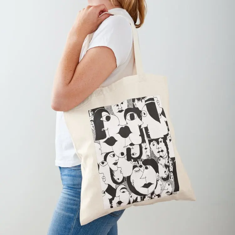 

We're All Connected Tote Bag Women's tote bag shopping bag logo custom tote eco pack