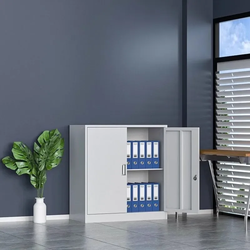 Steel File Cabinet Office Storage Locker Metal Data Cupboard Financial Document Organizer Workshop