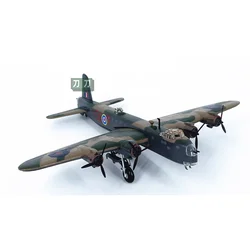 1/144 Scale Bomber Transport Aircraft Simulation Model Alloy Glue-Free Color Separation Finished Collectible Decorative