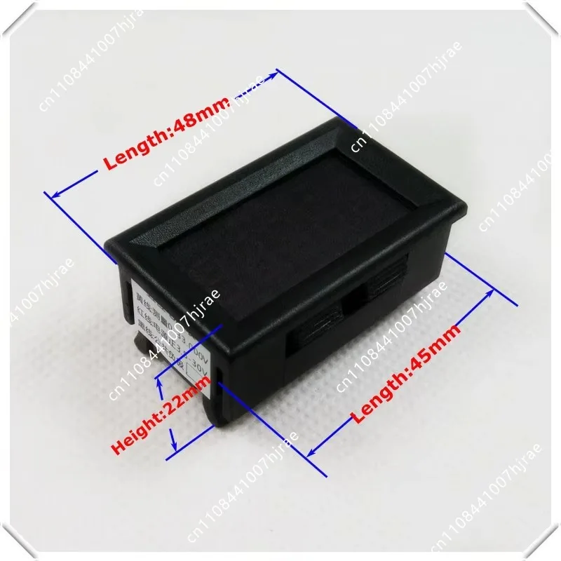 0.36 Inch Red 5 Digit LED DC Voltmeter 3 Wire 0-33V Digital Voltage Panel Meter For DC Power Supply Voltage Monitoring
