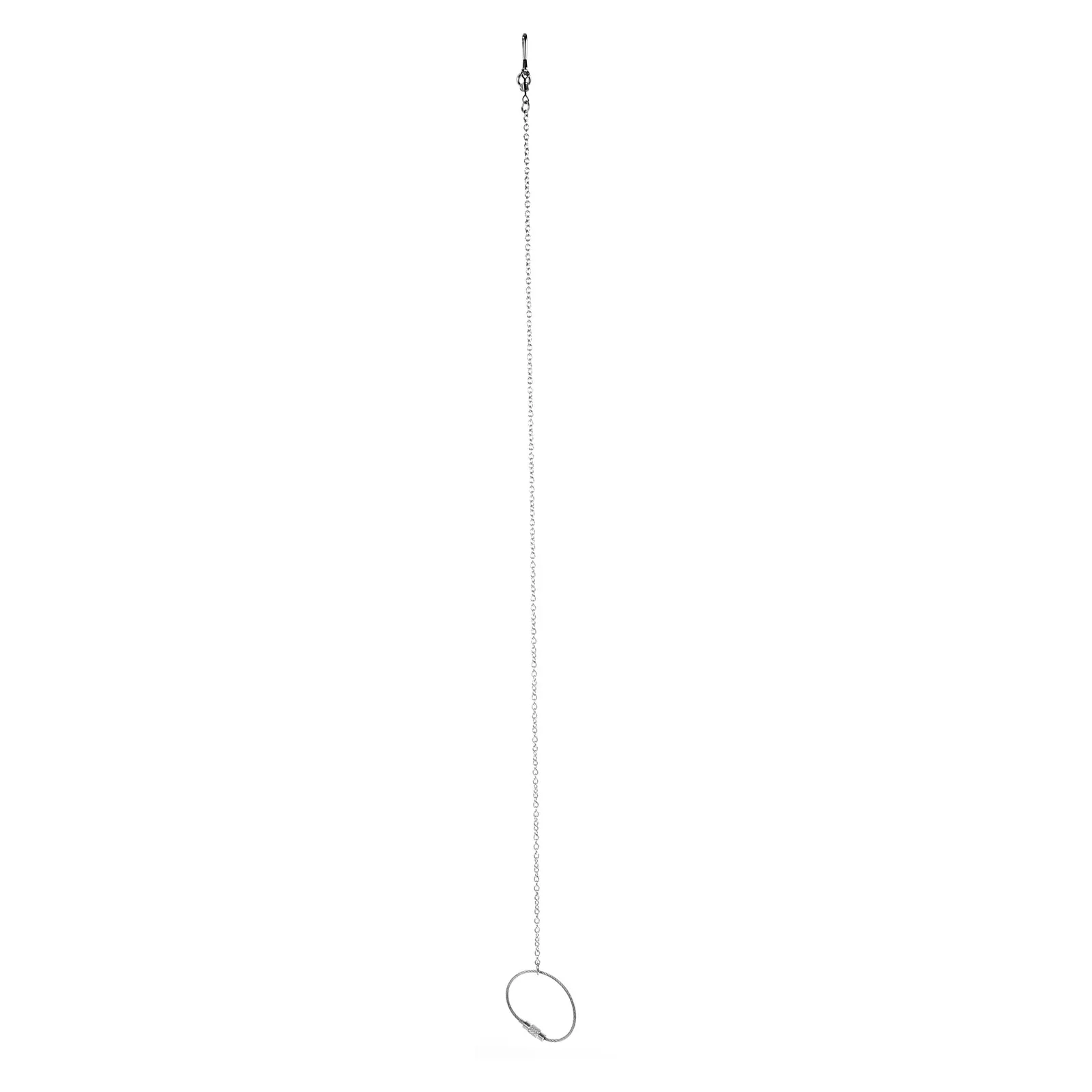 Stainless Steel Parrot Harness Leash with Swivel Buckle – Lightweight, Comfortable & Secure Fit for All Parrots