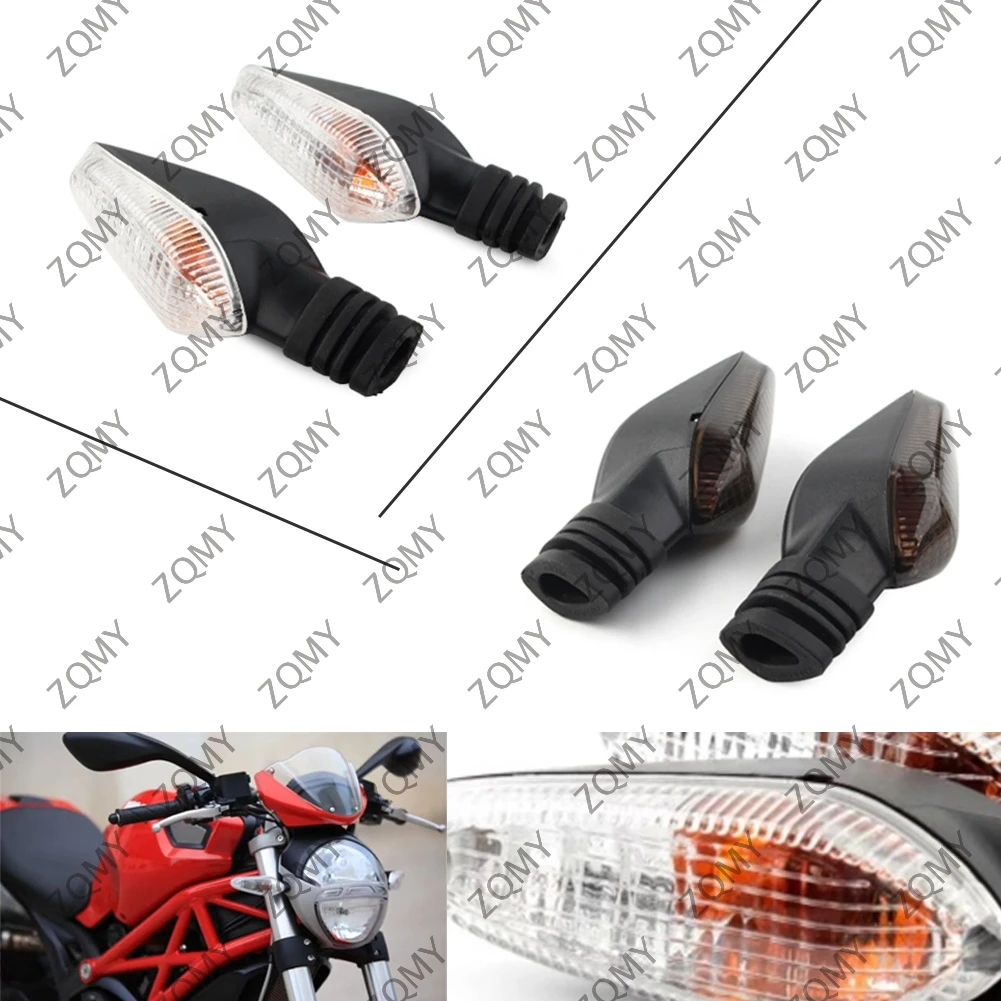 

2pcs Motorcycle Turning Blinker Lamp Turn Signal Indicator Light For Ducati Monster 695 696 796 797 821 1100/S/EVO 1200