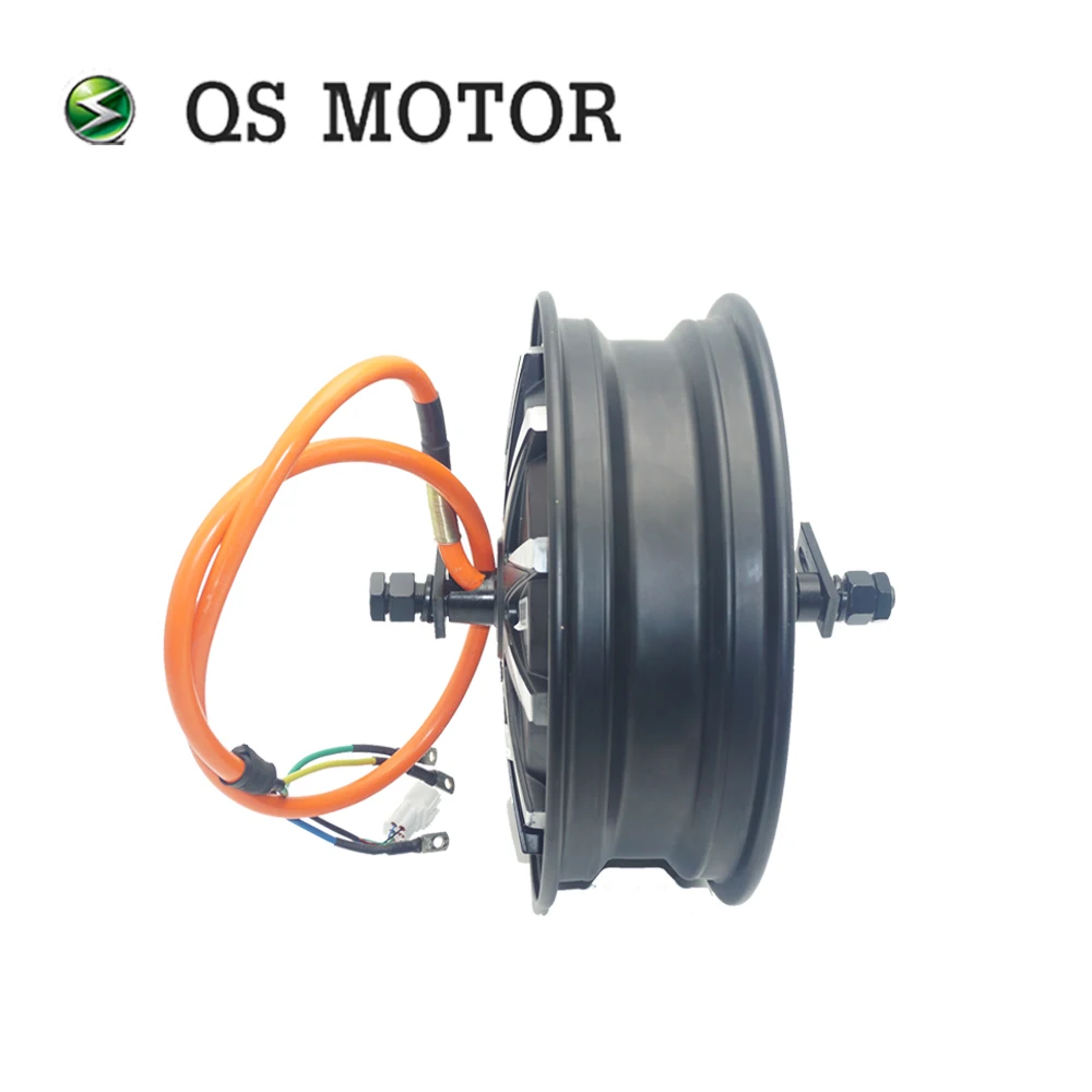 QSMOTOR QS260 3000W 12x3.5 Inch V1.1 High Performance BLDC Hub Motor 72V Rated 840rpm with Hall Sensor for E-Scooter - view 4