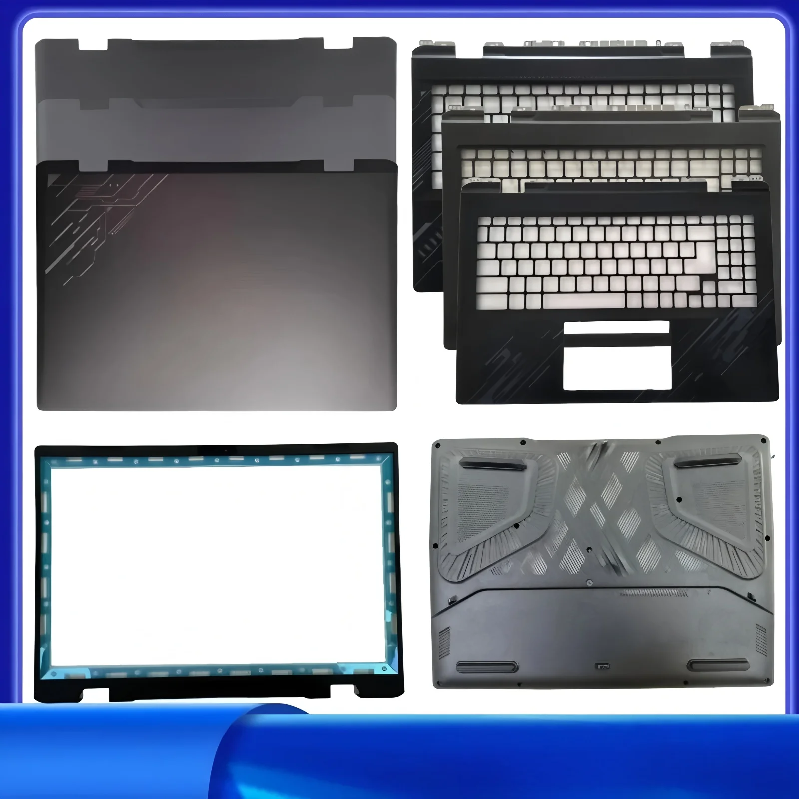 

New For QMXD® Divine Shadow 16 Crosshair 16 Sword 16 HX MS-15P2 LCD Back cover/LCD Bezel cover/Palmrest Cover/Bottom Cover/ABCD