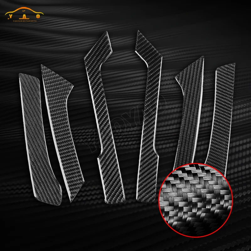 

Carbon Fiber For Hummer H3 2006-2010 Car Door Puller Panel Decorative Trim Cover Car Interior Accessories Car Sticker