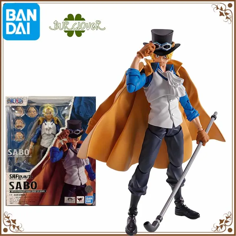 

Bandai Genuine SHF ONE PIECE Anime Figure SABO Action Figure Toys For Boys /Girls /Kids /Christmas Gift