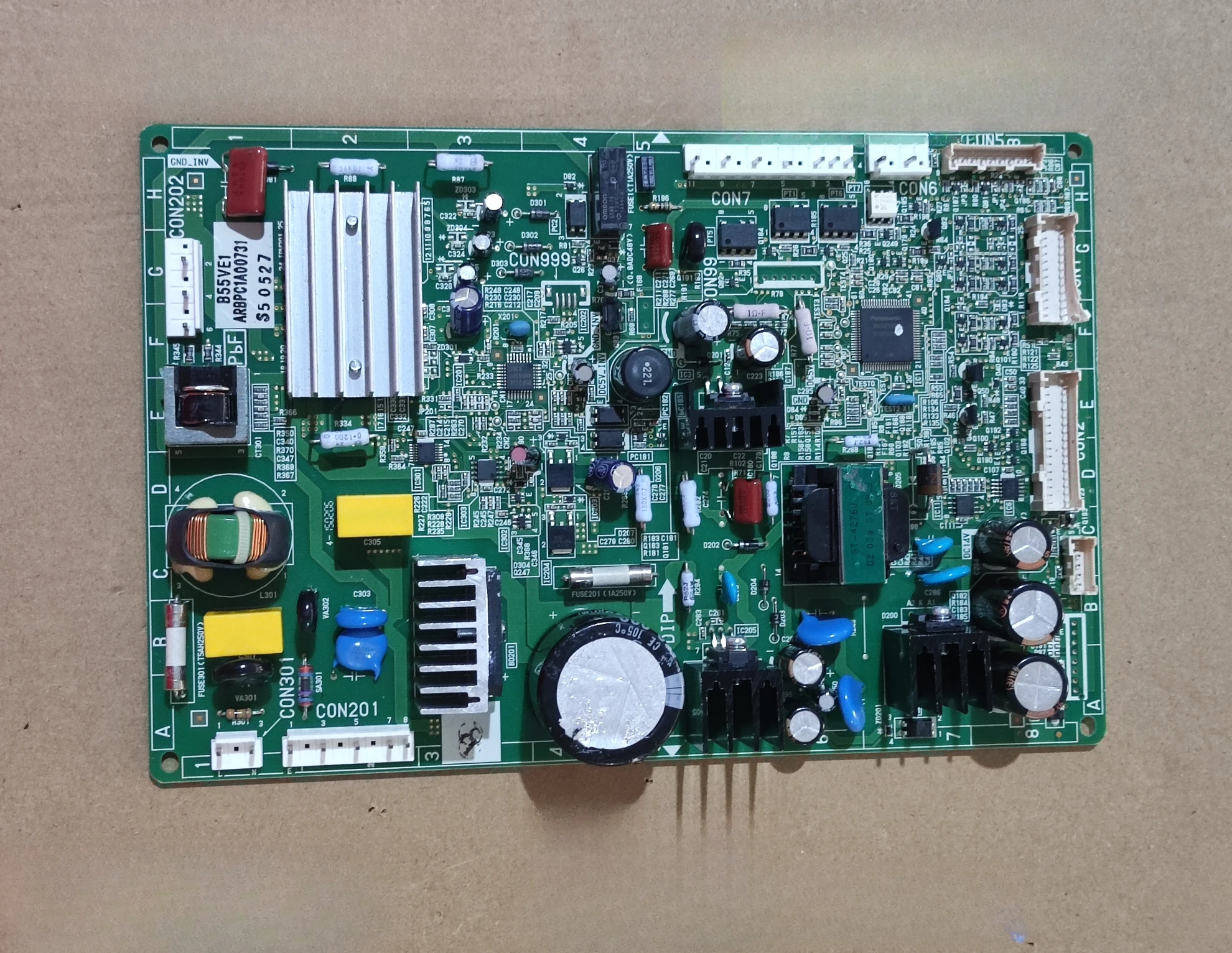 Panasonic refrigerator B55VE1 computer frequency conversion board power main control  circuit circuit