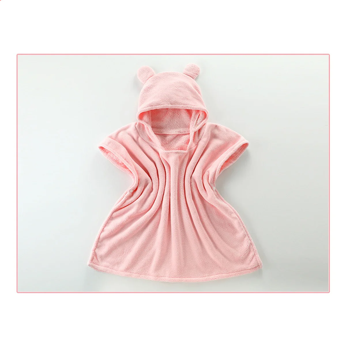 

Towel Pink Eco Friendly Soft Microfiber Bath Towel for Boys Girls Toddler Newborn Bath Time Shower Gift