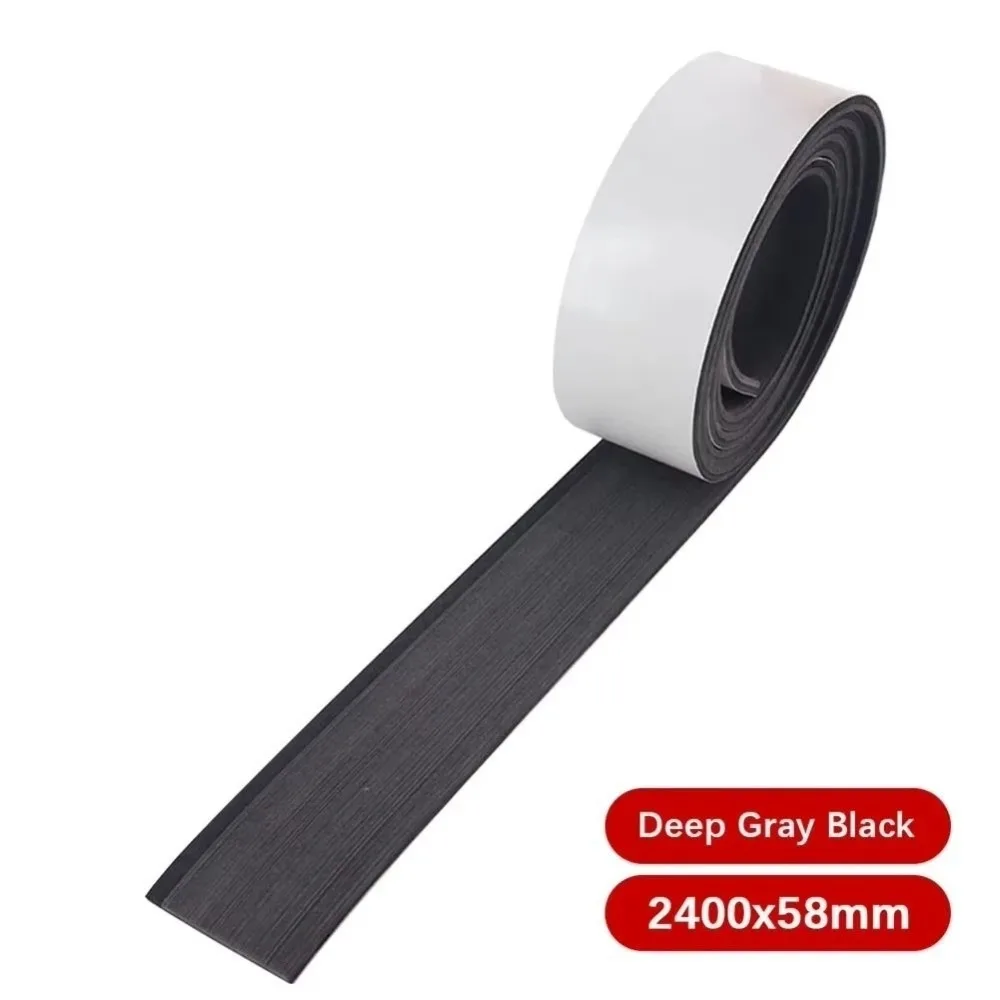 Flooring 2400*58 MM Boat EVA Foam Floor Mat Faux Teak Non-Slip EVA Foam Decking Sheet Striped Brown Marine Mat Yacht