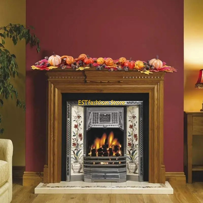 Y5GC FALSO PUBLAS FALLAS FESTIVO FESTIVO DISPACIÓN DISPACIÓN Otoño Cosecha Decoración del hogar