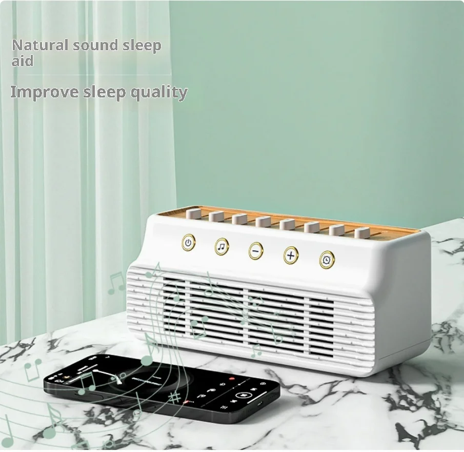 Bluetooth speaker Natural Sounds Wireless Bluetooth-compatible Speaker Portable Music Box Bedroom Sleep Aids Tool