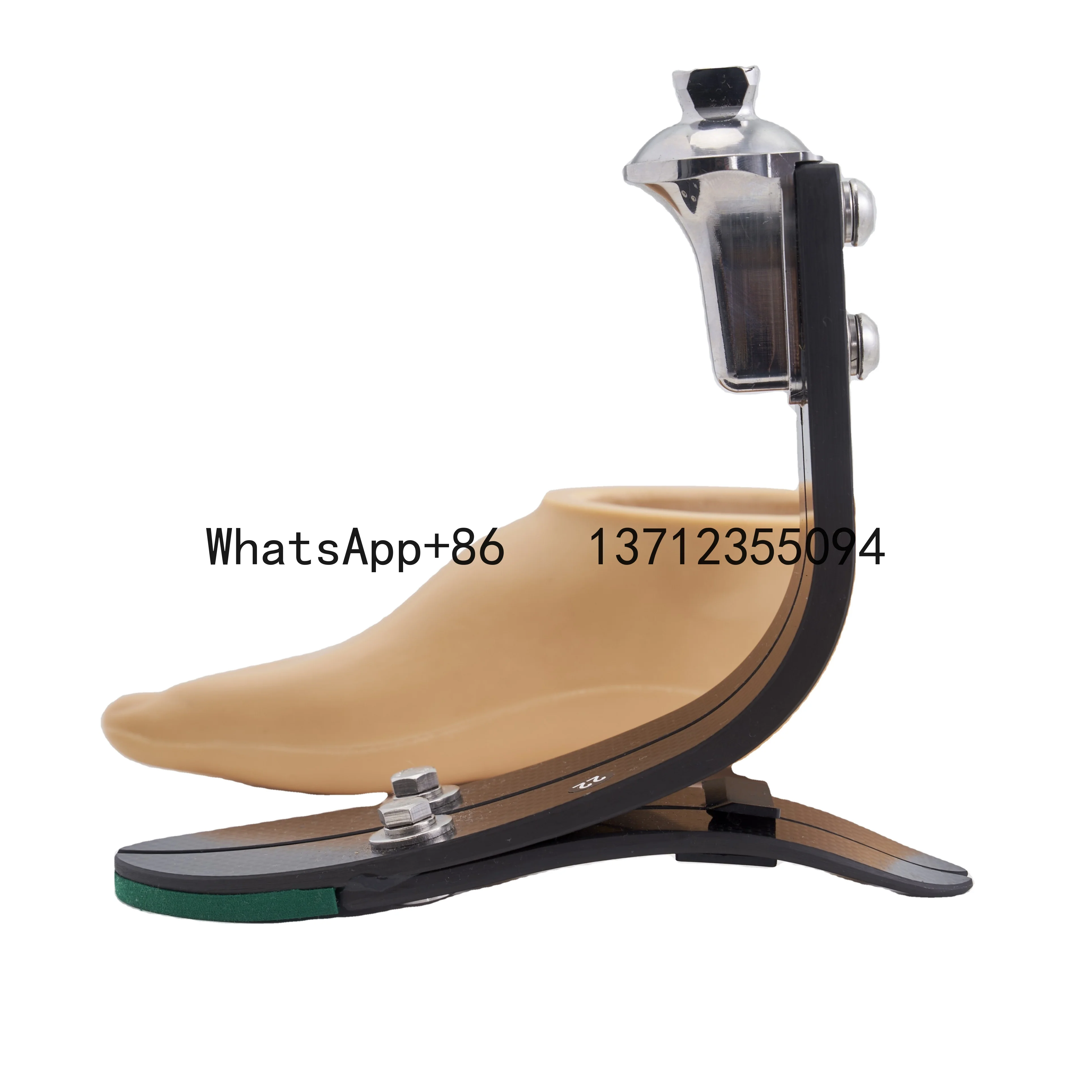 High-Tech-Kohlefaser-Fußplatte High-Ankle-Split-Finger-Prothetik Praktische Physiotherapie-Geräte