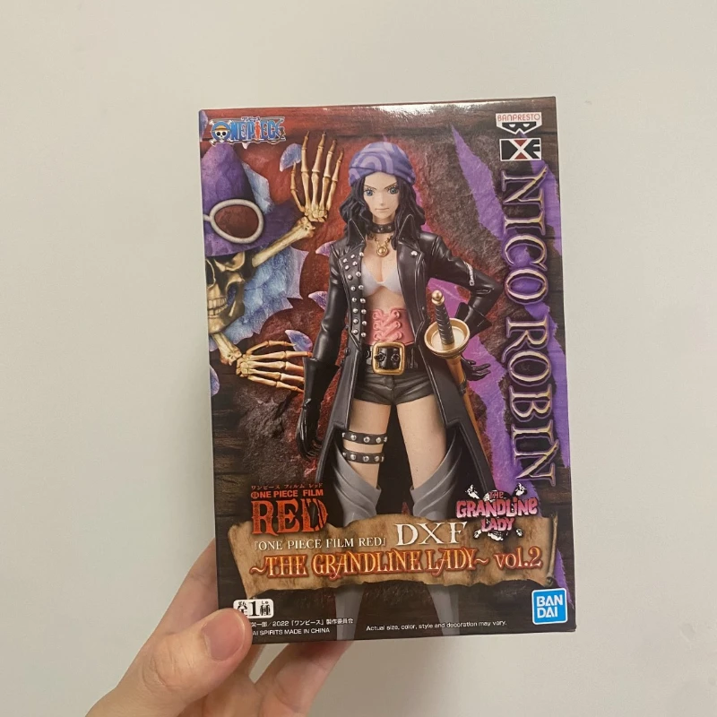 Bandai Original Banpresto Anime One Piece Film RED DXF Nico Robin Action Figure Model Collection Toy gifts Figures Toys In Stock - view 6