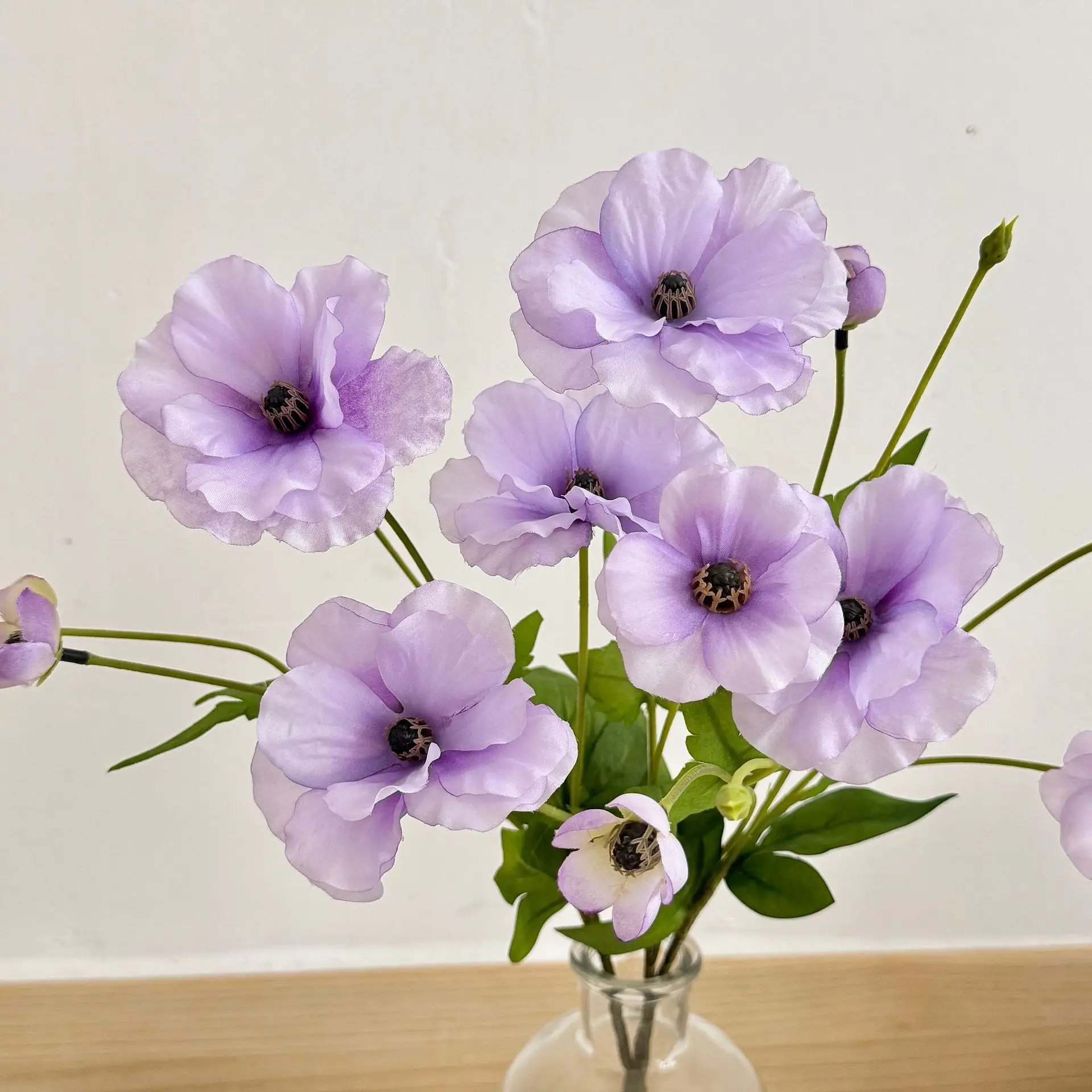 

5PCS NEW Japanese Butterfly Peony Artificial Silk Flowers White Wedding Decoration Fleur Artificielle Home Christmas Decor