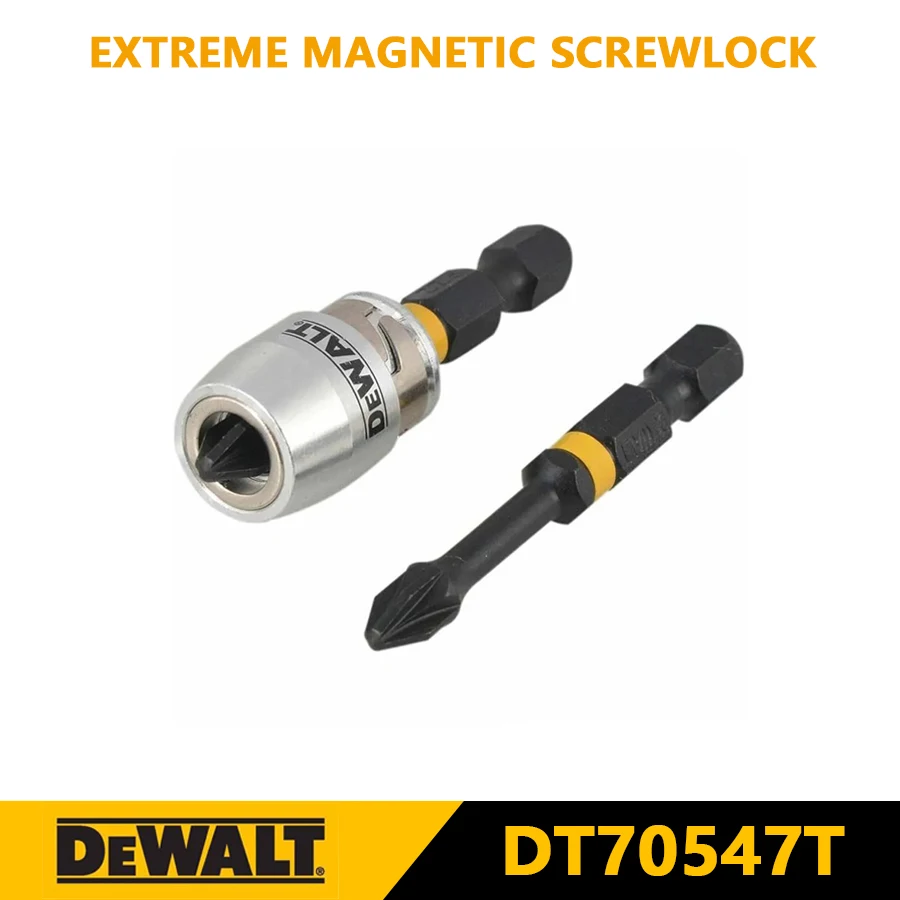 Imagem -03 - Dewalt Dt70547t-magnetic Broca Acessórios para Ferramentas Elétricas Fivela Magnética Broca