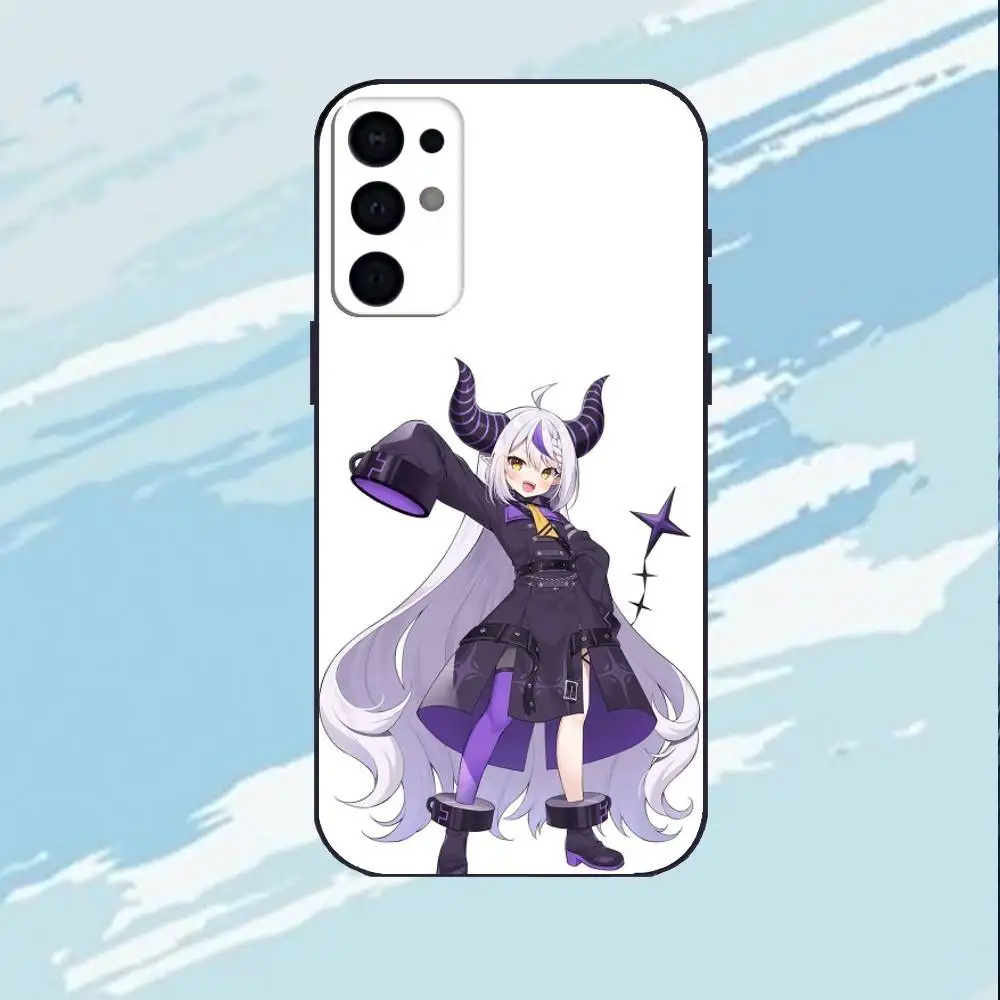 HOLOLIVE L-Laplus Darkness  Phone Case For Samsung S25,S24,S23,S22,S21,S20,Plus,Soft Black Shell