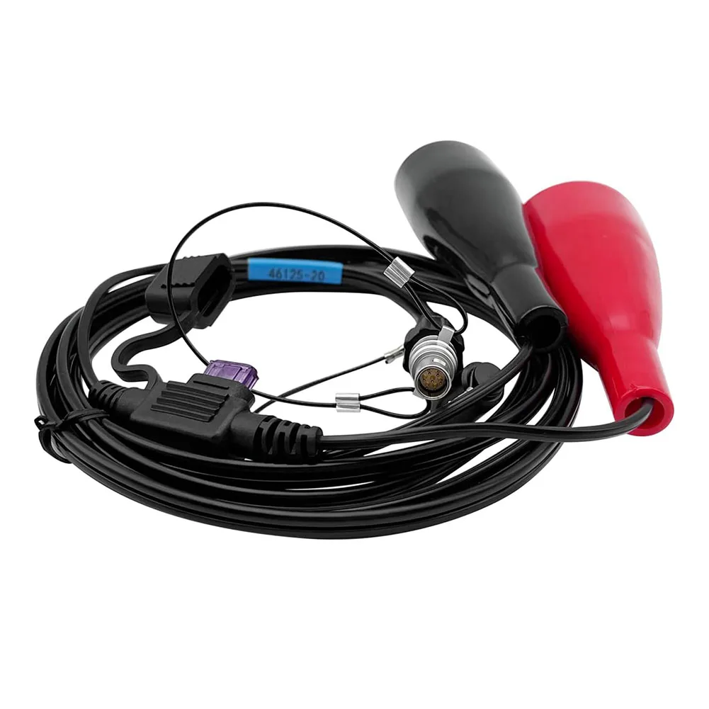 Para cable de alimentación GPS GNSS con conector de 7 pines para batería de 12V Compatible con 4700 4800 5700 5800 R6 R7 R8 R10 SPS 1 8m de longitud