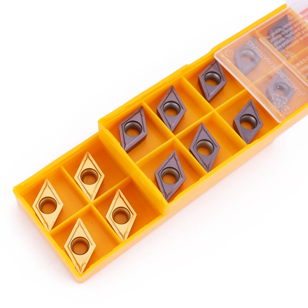 KAVTE DCMT070204 DCMT11T304 DCMT11T308 VP15TF UE6020 أدوات تحول خارجية إدراج كربيد مخرطة القاطع أداة تحول إدراج