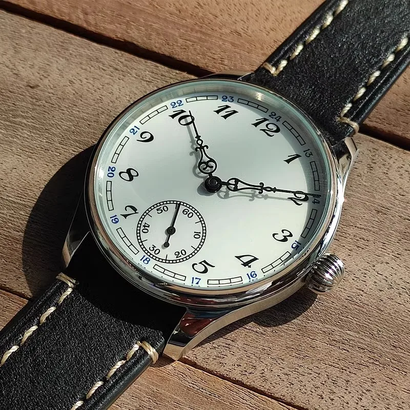 ساعة ميكانيكية يدوية 40 ملم، Shanggu Business Seagull Core ST3621 Jones Sword الأدبي الكنز عدة زهرة الجسم المينا