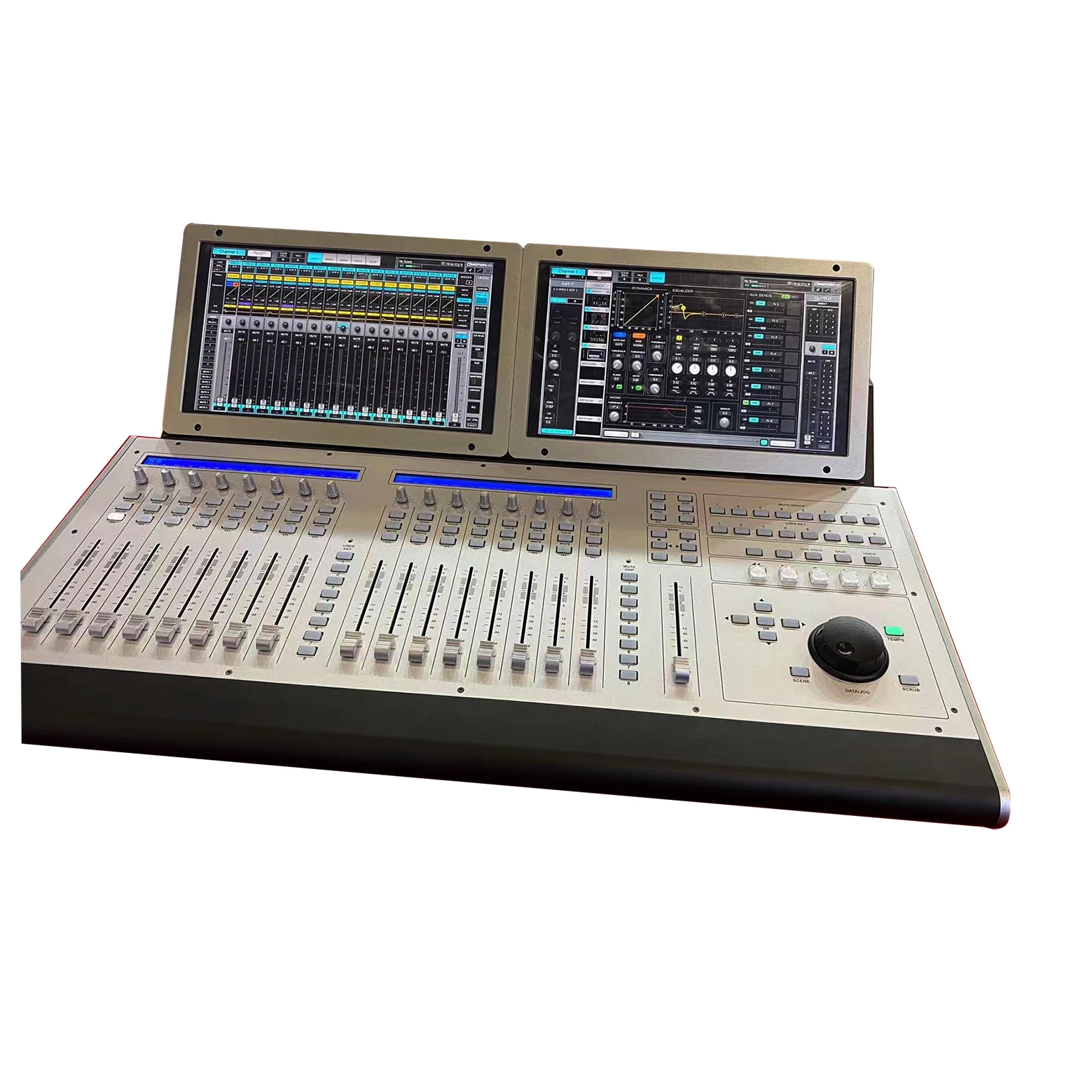 Professional Audio 120 Channels Digital DJ  Mixing Console Mixer with DSP and 5-segment Stereo for Stage, Studio and so on