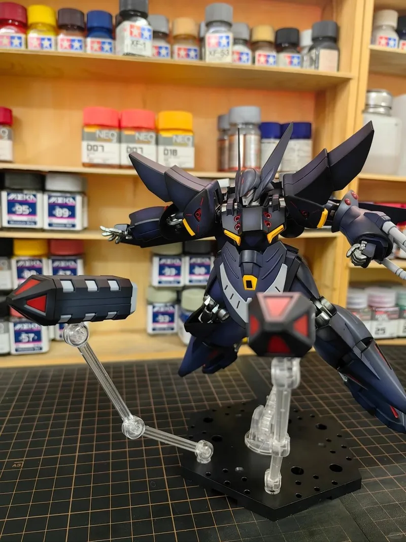 Bandai Original Super Robot Taisen Model Kit Anime Figure Hg Gespenst Action Figures Giocattoli Ornamenti da collezione Regali