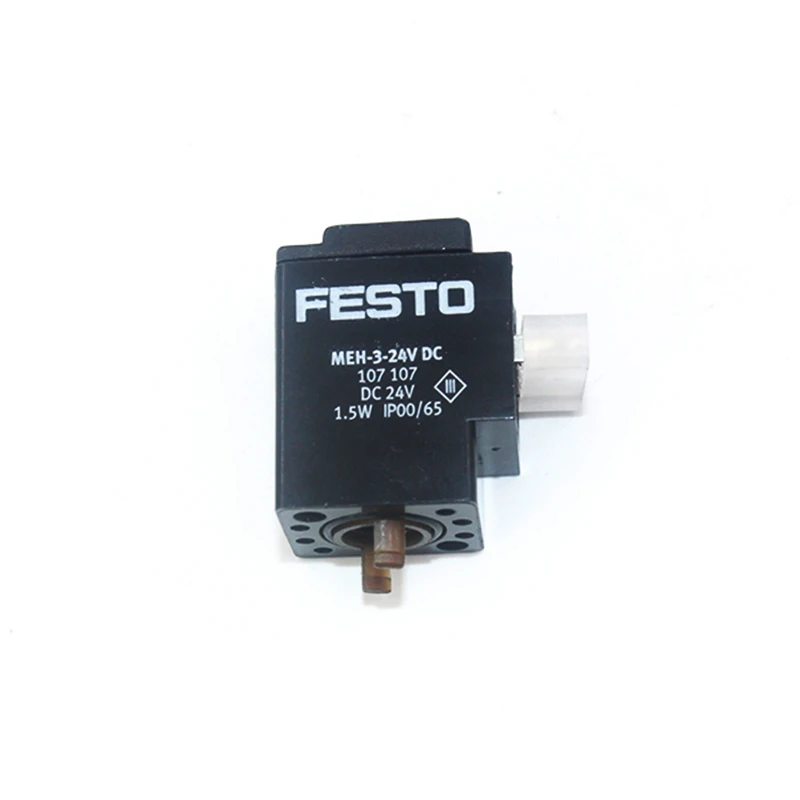 

Germany FESTO MEH-3-24VDC 107107 Solenoid Valve Coil MEH-3-24VDC