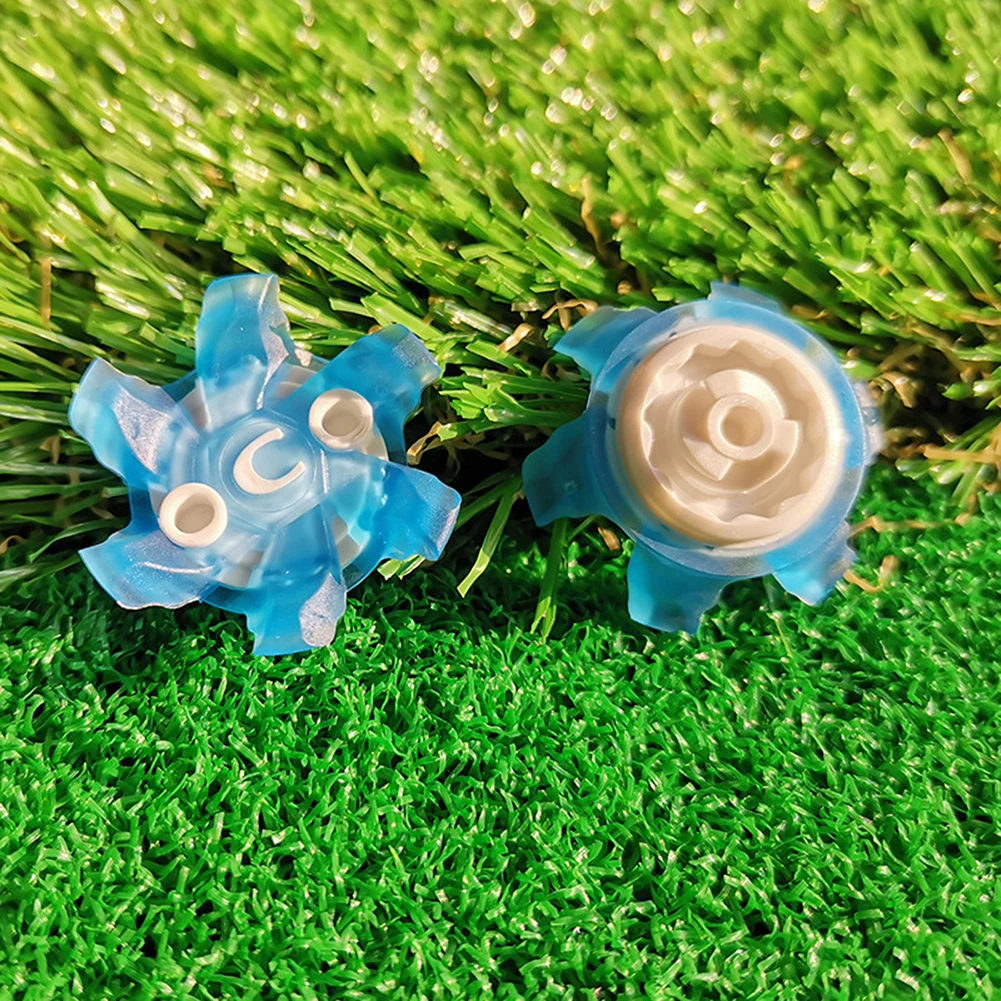 حذاء جولف ترصيع لون نقي حذاء جولف المسامير رقيقة جدا دائم الأحذية المسامير استبدال المرابط للعب ملحقات الغولف