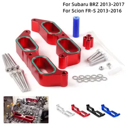 For 2013-2017 Subaru BRZ Scion FR-S Power Block Intake Manifold Spacers Red