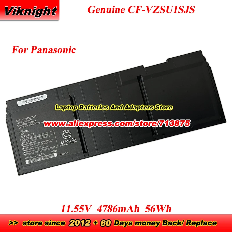 

Original CF-VZSU1SJS Battery CF-VZSU1PJS CF-VZSU1QJS CF-VZSU1RJS for Panasonic CF-FV1 CF-FV1FDWQR CF-FV1GFNQR CF-FV1RTAVS Laptop