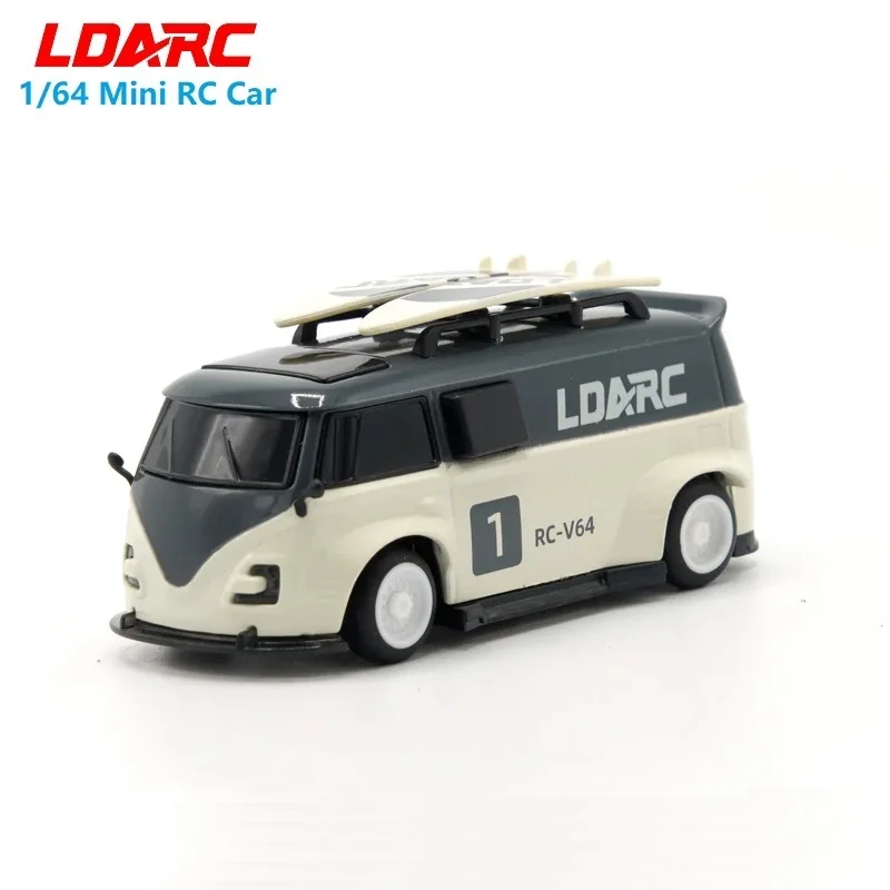 

LDARC V64 BNR 1/64 одиночный радиоуправляемый автомобиль мини-фургон без контроллера карманные транспортные средства подарочные игрушечные модели для детей и взрослых