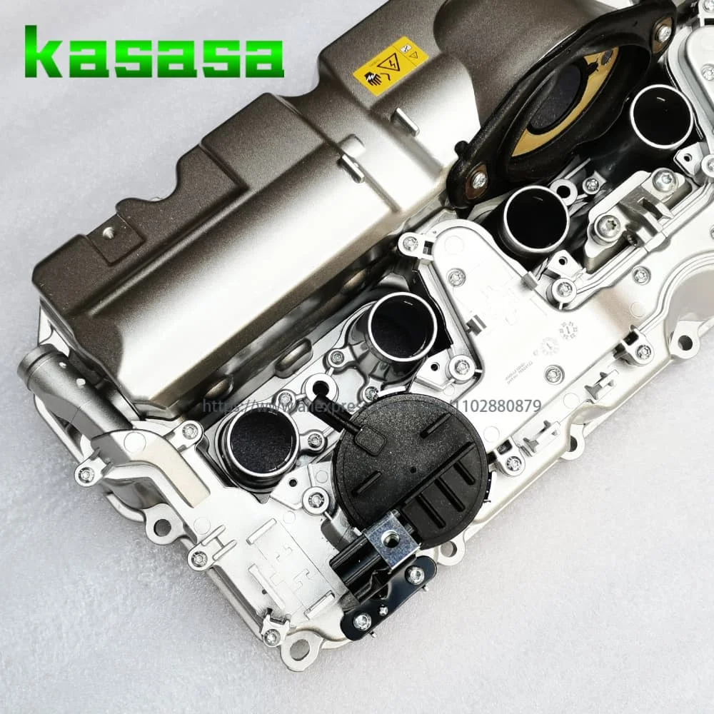 Untuk BMW X1 X3 X5 Z4 Seri 6 E63 E64 630i E89 Mesin N52 - 11127552281 Rakitan Gasket Tutup Katup Kepala Silinder Aluminium