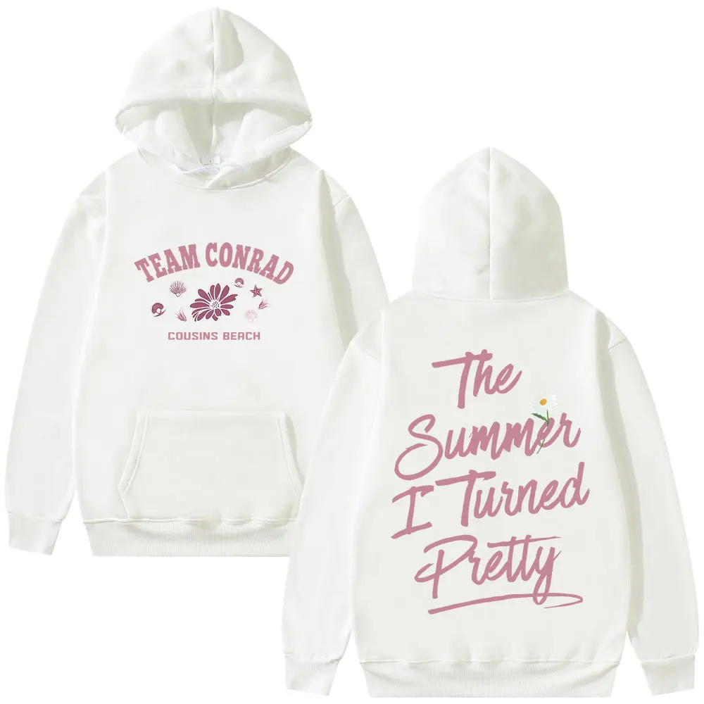 

TV Play The Summer I Turned Pretty Team Conrad Cousins Beach Double Sided Print Hoodie Men Women Fashion Casual Vintage Pullover