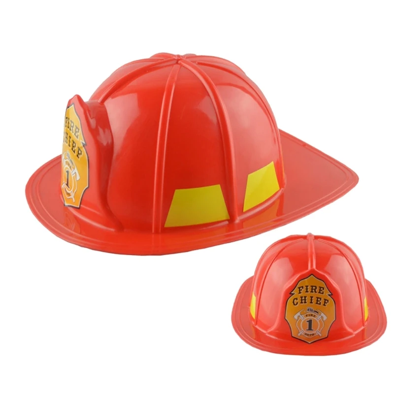 Accesorio disfraz sombrero bombero, casco seguridad para adultos, accesorio disfraz Halloween