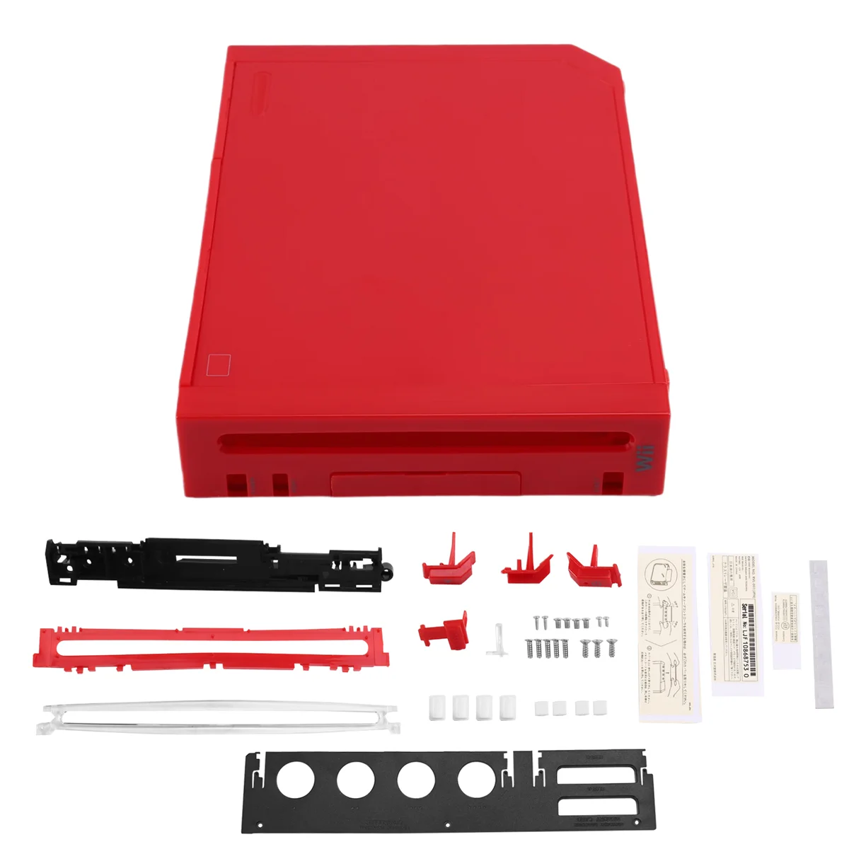 

X61A_For Wii Full Case Cover Housing Shell with Buttons for NS-Wii E