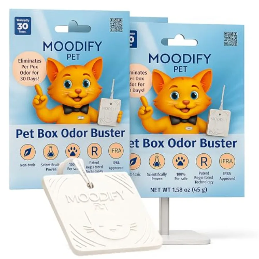 

Pet Odor Eliminator for Home Cat Litter Deodorizer for 3 Cats 30-Day Odor Neutralizer for Strong Odor Non-Toxic Fragrance-Free