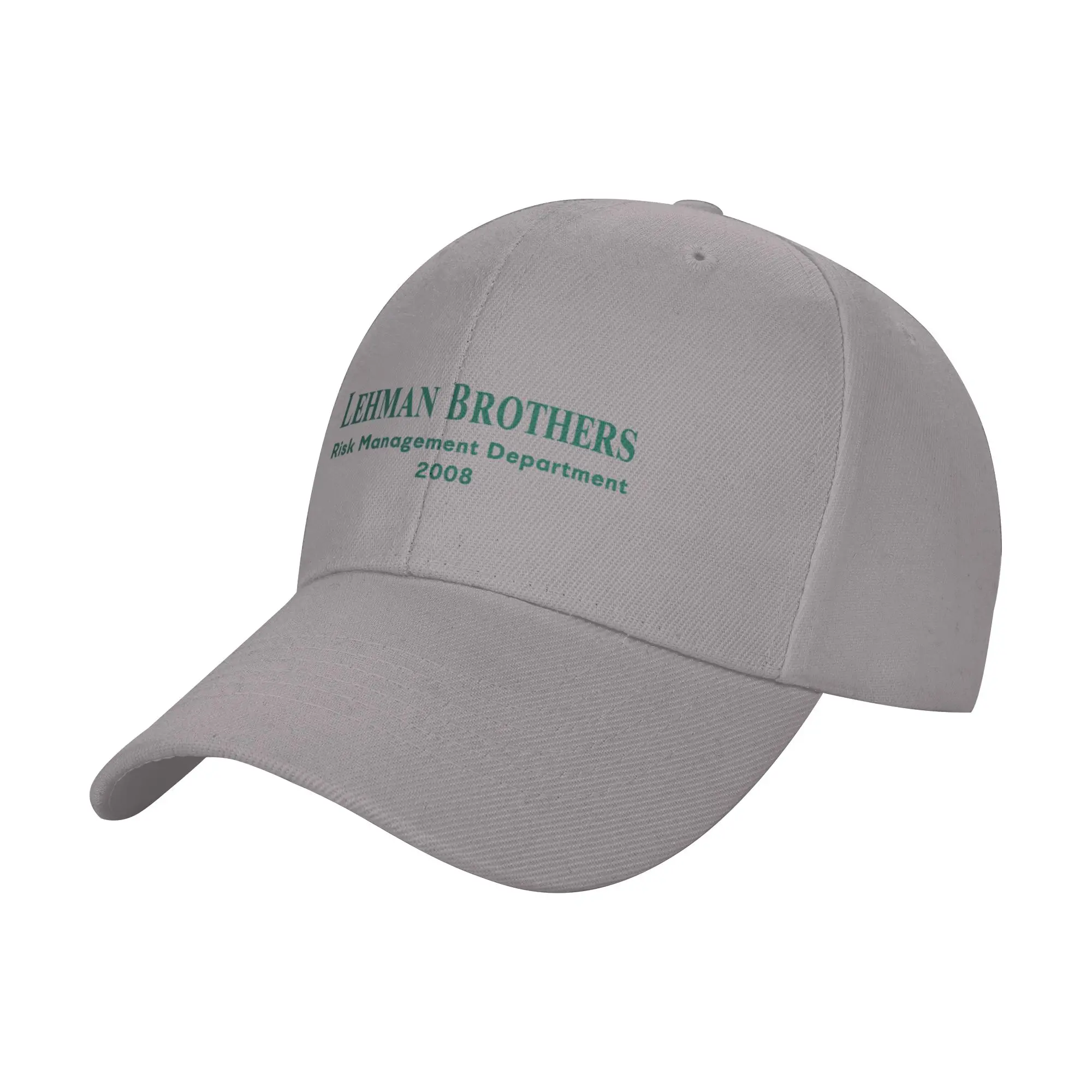 Hot Sale Lehman Brothers Risk Management Department 2008 Baseball Cap  Fashion Brand Men Caps  Mountain Climbing Brand Men Caps