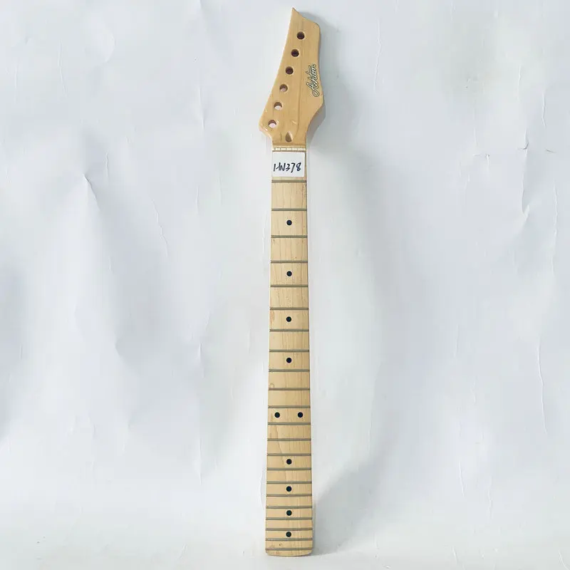 

HN378 Ashton Genuine&Original Guitar Unfinished Tremolo ST Guitar Neck Natural Maple Finished for Replace Stock Items Sales