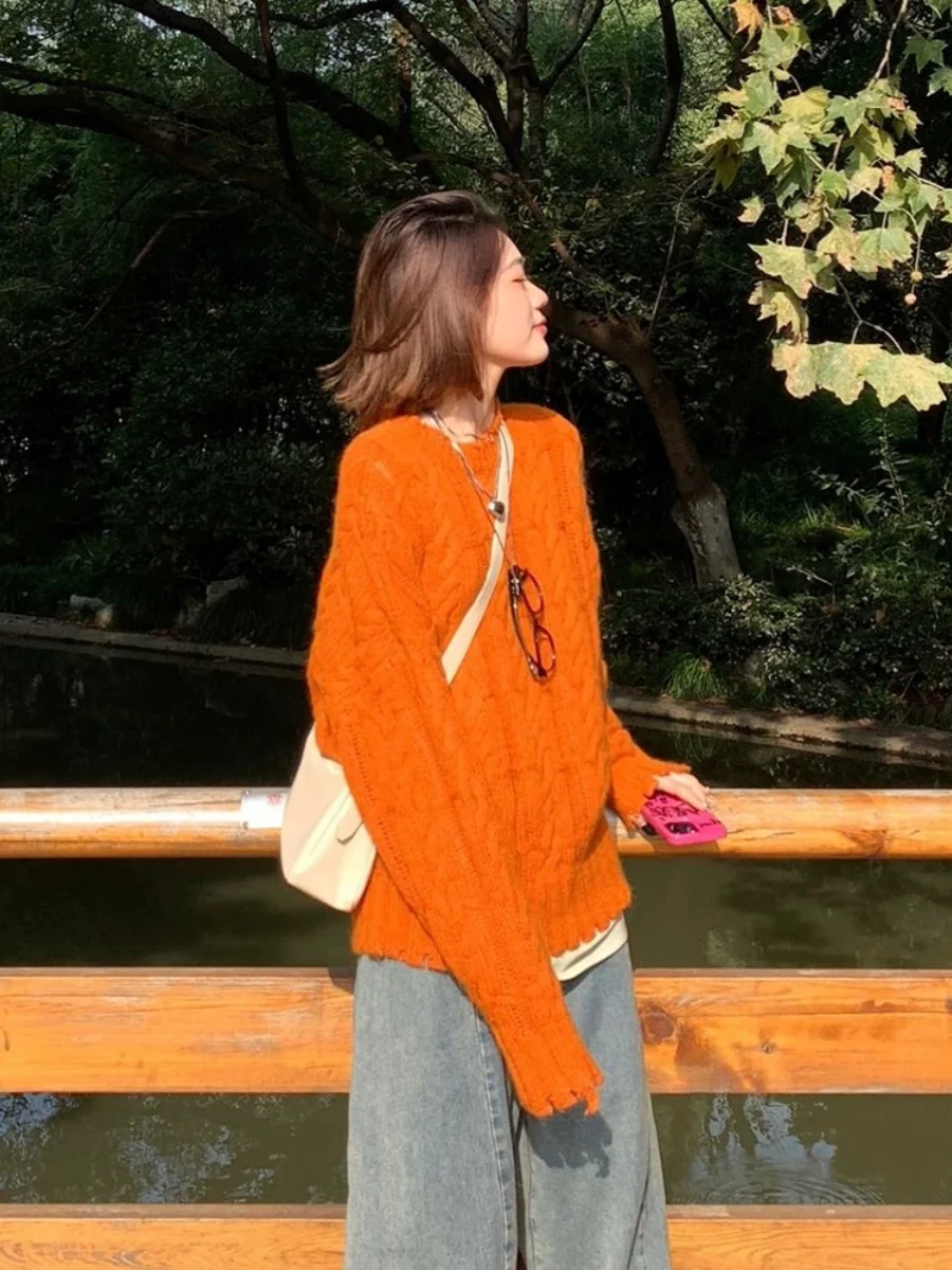 Truien Truien Truien Dames Nieuw Je Kameel Geschulpte Rand Club Night Party Gala Veelkleurig Vrouwelijk Mode Voorwaarts Herfst