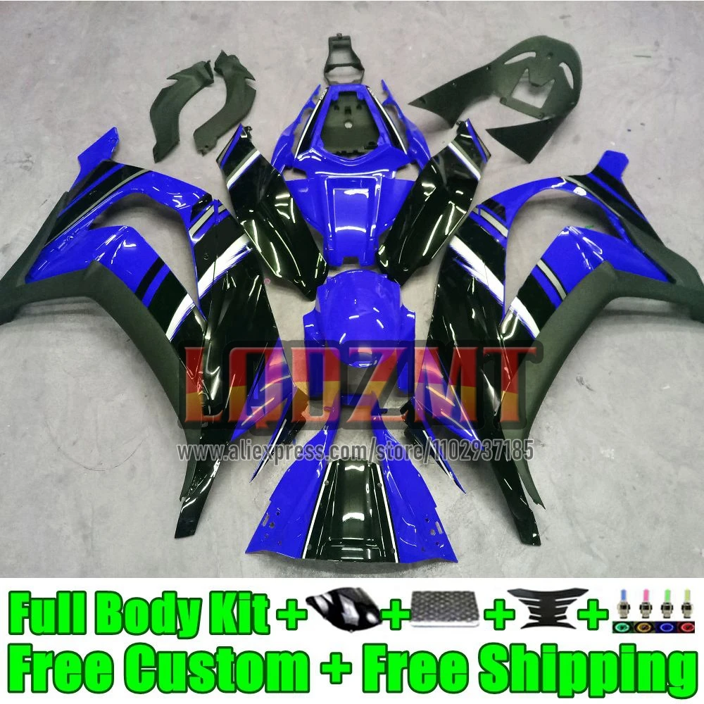 Injection Body blue stock For KAWASAKI NINJA ZX 1000 10R 10 R 54No.140 ZX10R 2021 2022 2023 2024 ZX-10R 21 22 23 24 OEM Fairing