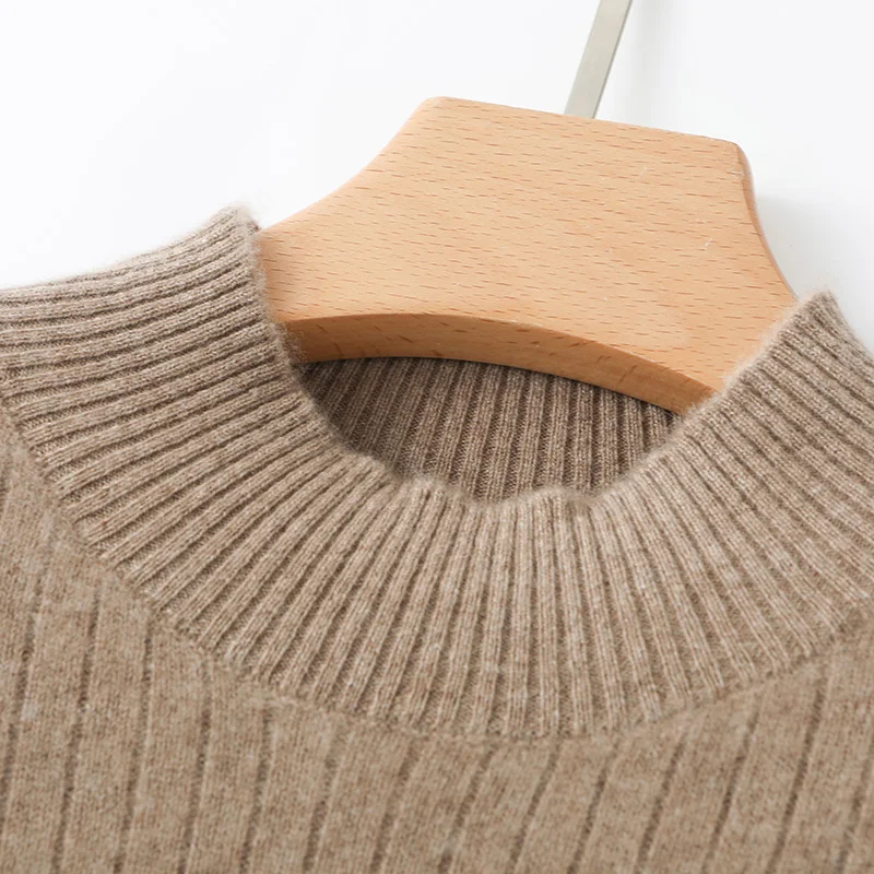 

Женская одежда: Модные, мягкие и теплые длинные платья для осени и зимы, 100% мериносовая шерсть, вязаный пуловер, однотонная, элегантная повседневная юбка миди