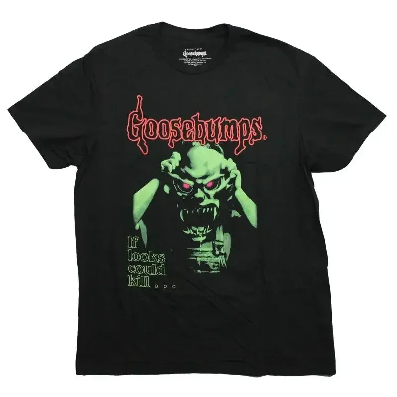 Goosebumps New Adult T Shirt If Looks Could Kill Monster Image
