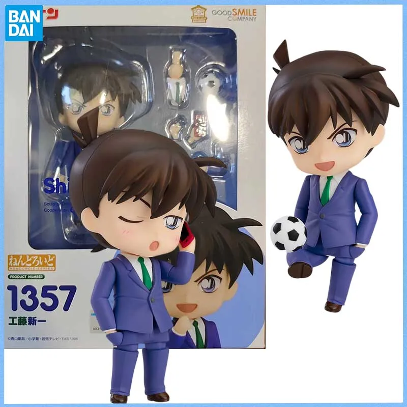 

GSC NENDOROID Detective Conan Shinichi Kudou Anime figure Movable toy Anime Peripheral Action Figures Doll for Collectors