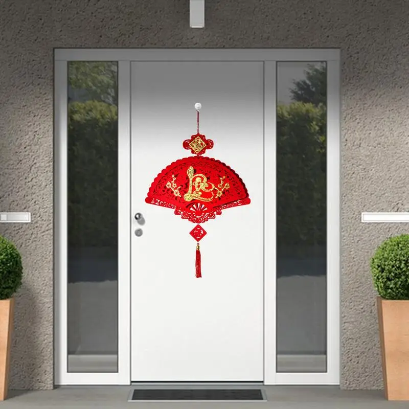 Chinees Nieuwjaar Decoraties 2024 Maanfestival Opknoping Ornament Lente Traditionele Lucky Hang Fu Decoratieve Hangers Voor Thuis