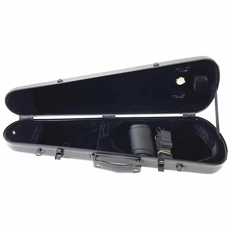 4/4 violin hard case Frosted  Violin case fiddler Backpack Composite carbon fiber Box  Triangle Case with Double shoulder