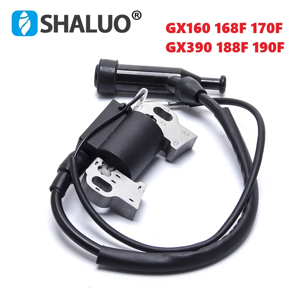 Ignition Coil For GX160 168F 170F GX390 188F 190F 192F Gasolina Generator Igniter Coil Pack Magneto Stator Coil Engine Parts