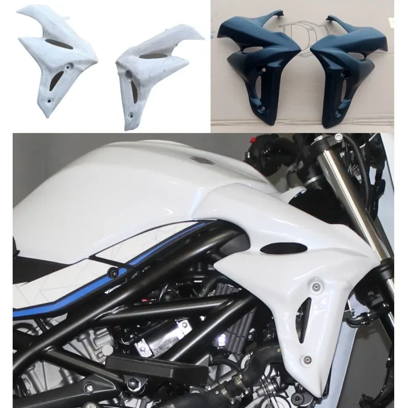 

Radiator Cheeks Covers Fairing for Suzuki SV650X SV650 ABS 2016 2017 2018 2019 2020 2021 16 17 18 19 20 21 Black Unpaint
