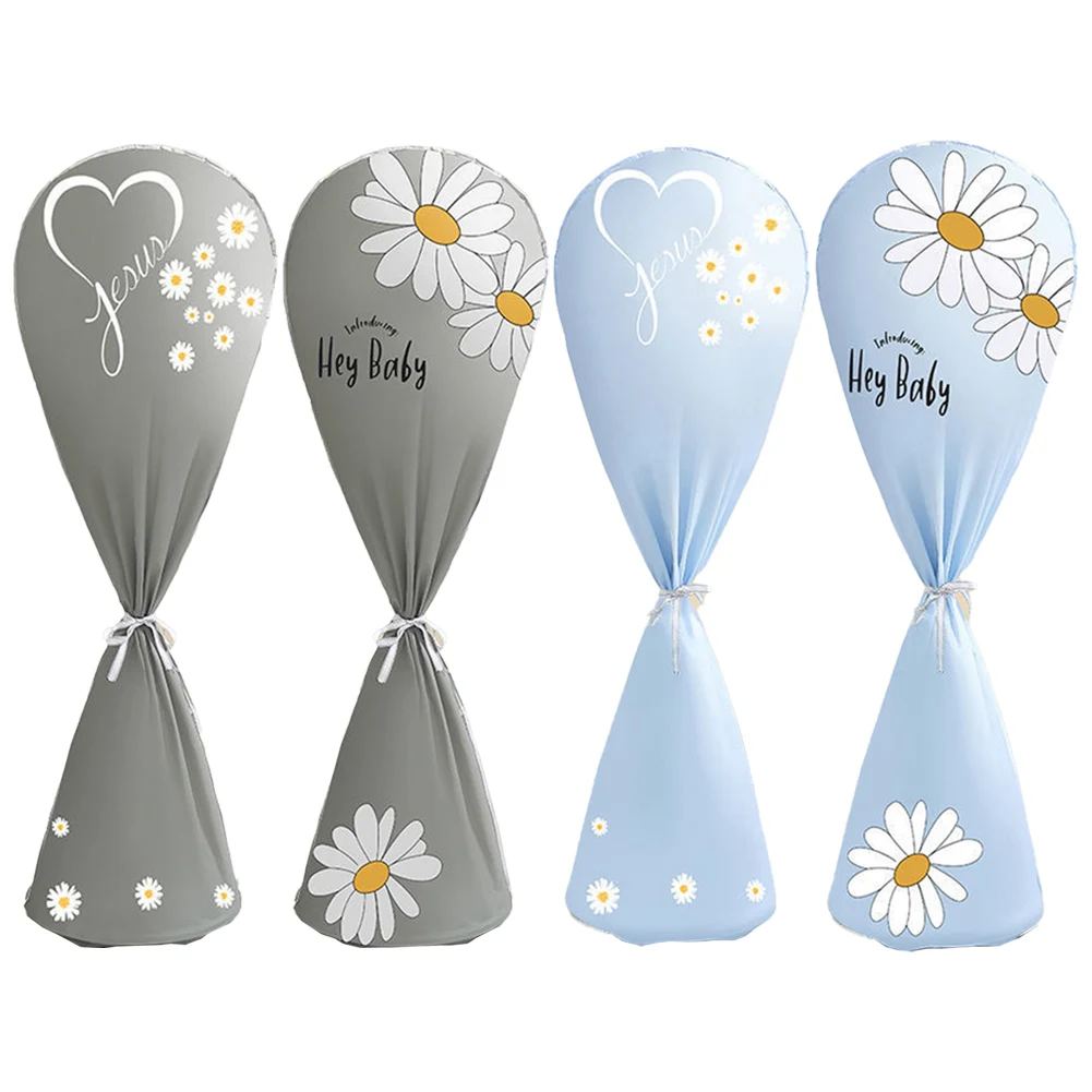 Washable Pedestal Cover Waterproof Fan Cover Prevent Dust Accumulation PEVA Material Comprehensive Coverage For Pedestal Fan