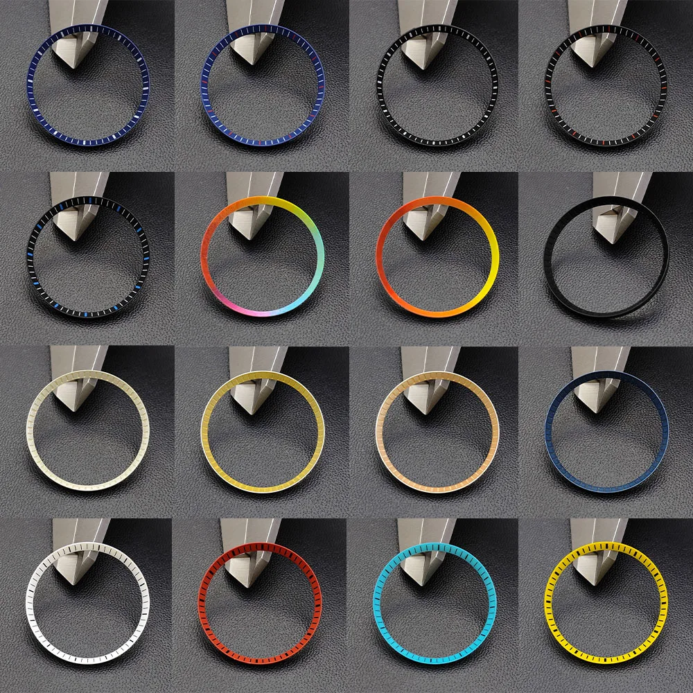 

Mod SKX007 High Quality Chapter Ring Fit NH35 NH36 Case Replace Hard Plastic/Copper Inner Ring 30.4mm*27.4mm Watch Accessorie